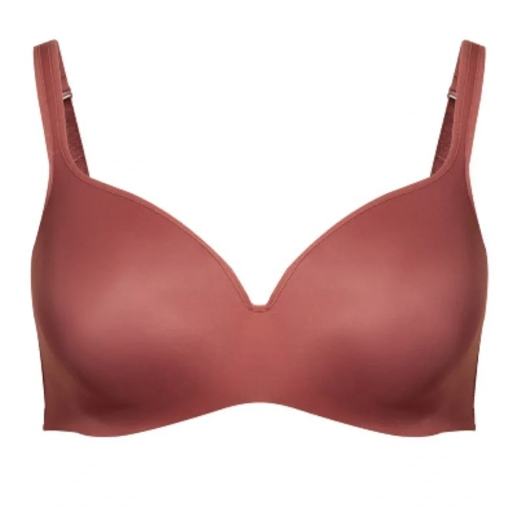 AVENUE BODY Kintted Brown Balconette Contour Underwire Bra 3A04.5